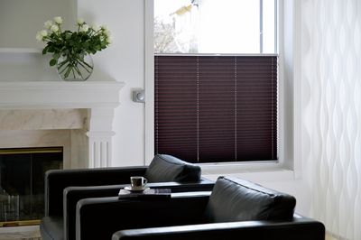 Sistemas de plisadas, SG 8500, Room shot "Private Home", Oslo, Norway, Crush Dustblock®, Col 10100, BB24