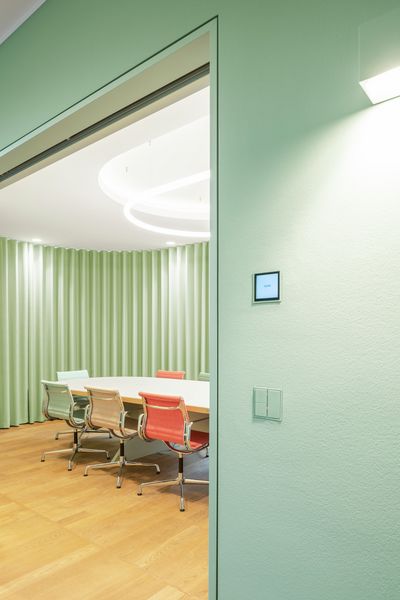 Sistemas de rieles, SG 5600, Oscurante, Villa Jung, Schlaksmühle, Germany