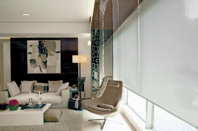Sistemas de enrollables, Customer Fabrics, Room shot "Residence 8", Shanghai, China