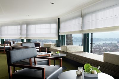 Sistemas de estores, Colorama 1, Room shot "Hotel Chateau Gütsch", Lucerne, Switzerland